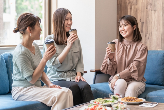 カフェ女子会